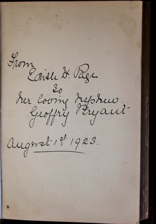 Byron inscription